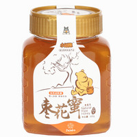 小矮熊 枣花蜂蜜500g 纯净天然成熟原蜜