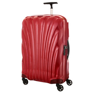 Samsonite 新秀丽 拉杆箱万向轮行李箱男女旅行箱进口可托运箱CURV材质贝壳箱28英寸 26162205 红色