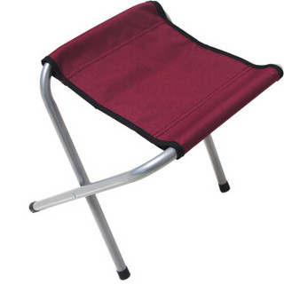 ALPINT MOUNTAIN埃尔蒙特 折叠椅便携式小凳子 简易钓鱼椅 户外休闲马扎 多功能小马扎 红色