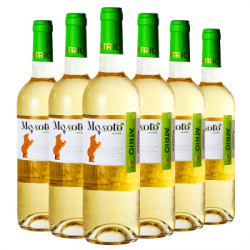 张裕先锋 西班牙原瓶进口红酒 爱欧公爵·佳熊干白葡萄酒750ml*6瓶 整箱装 *2件