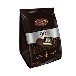 赛梦（CEMOI）法国进口 90%迷你巧克力 125g *10件
