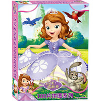 迪士尼(Disney) 苏菲亚100片拼图 儿童拼图女孩玩具（古部拼图玩具索菲亚公主)11DF1002889N