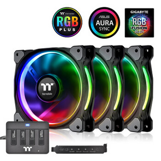 Thermaltake 曜越 Riing Plus H12 LED RGB 机箱风扇 120mm RGB