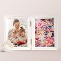 JoyFlower进口永生花相框鲜花速递母亲节520情人节生日礼物玫瑰礼盒创意摆件送女生朋友送妈妈