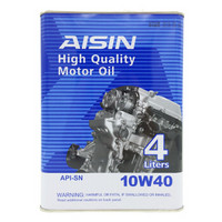 爱信（AISIN）白装高性能机油10W40 SN级 4L