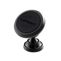 联想（Lenovo）车载手机支架HQ01 汽车用磁性磁吸通用重力手机底座导航支撑 仪表台粘贴式 雅致黑