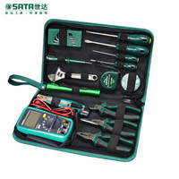 世达（SATA） 21件电工日常检修组套电工检修工具家用维修工具组套套装03790 现货