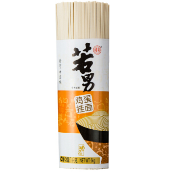 ruonan 若男鸡蛋挂面 清汤拉面 炒面 风味拌面凉面 1kg *24件 159.6元