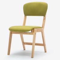 伯力斯 餐椅 家用餐厅餐桌靠背椅 现代简约实木咖啡厅椅子MD-0188