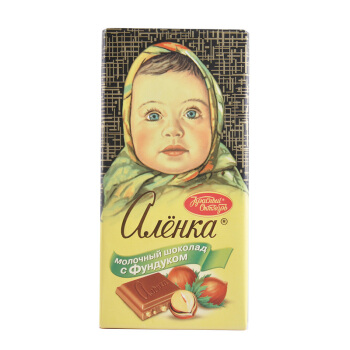 京东plus会员俄罗斯进口爱莲巧碎榛仁巧克力100g15件