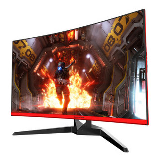 SAIOSONE G321QCGS曲面电竞吃鸡一体机2K/144Hz(i7-8700/GTX1060-6G/32G内存/1T M.2固态盘+2T硬盘)