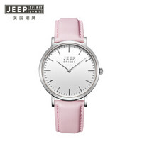 JEEP SPIRIT 吉普 纯系列 JPS80601 简约皮带石英女腕表