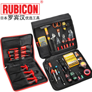罗宾汉（RUBICON）RTS-36进口多用途电工绝缘工具套装 36件组合包 电子手动工具螺丝刀