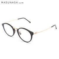 MASUNAGA增永眼镜男女复古全框眼镜架配镜近视光学镜架GMS-815 #69