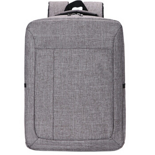 云动力 双肩包电脑包15.6英寸时尚商务背包大容量休闲笔记本电脑包YB-500灰色