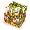 忆音园 创意礼品 玩具 DIY风格小屋 3D纯手工拼插礼品模型 阳光花园 GD108