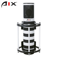 AIX RC-X1 专业录音电容麦克风 主播网络录音K歌直播设备话筒 黑白斑马（48V）