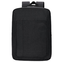 云动力 双肩包电脑包15.6英寸时尚商务背包大容量休闲笔记本电脑包YB-500黑色