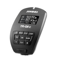 金贝（JINBEI）TR-Q6C TTL无线遥控触发 1/8000s高速引闪器 手机智能遥控 佳能款