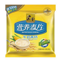 黑牛牛奶高钙营养麦片600g/袋 谷物冲饮