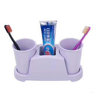雅高 漱口杯 浴室牙刷架 卫生间洗漱套装 情侣套装牙具座 牙膏架刷牙杯