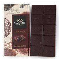VANINI 哇尼尼 86%纯黑巧克力 100g 排块装