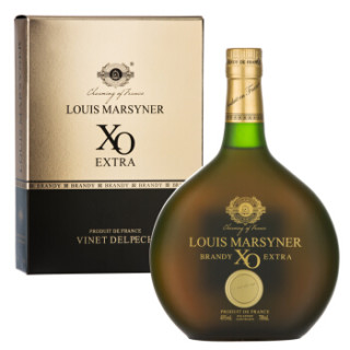 路易马西尼louismarsyner洋酒xo特醇白兰地700ml