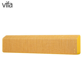 威发（Vifa）音箱/音响 室内蓝牙智能APPWi-Fi  家用Kvadrat定制布面桌面壁挂斯德哥尔摩沙黄色