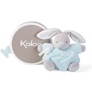 卡鲁熊（kaloo）安抚玩偶轻柔系列天蓝色扭扭兔陪睡毛绒玩具婴儿可入口儿童玩具男孩女孩玩具送礼