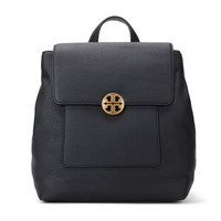 TORY BURCH 汤丽柏琦 奢侈品 女包 CHELSEA黑色皮革双肩包 41868 001