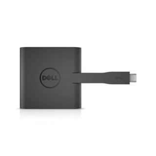 戴尔（DELL）DA200 移动转换适配器 USB-C转HDMI/VGA/以太网/USB 京东自营