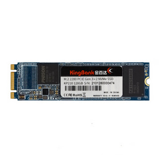 金百达（KINGBANK） 128GB SSD固态硬盘 M.2 NVMe接口 KP210