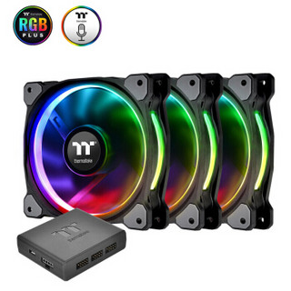 Thermaltake 曜越 Riing Plus 14 LED RGB 机箱风扇 140mm RGB