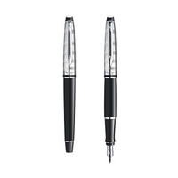 威迪文（WATERMAN）钢笔/签字笔 EXPERT时尚黑白夹墨水笔法国进口商务办公甄品