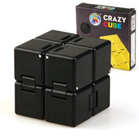 圣手无限魔方玩具 抗压解压发泄玩具 多动症泄压神器创意早教启智益智解压玩具 黑色