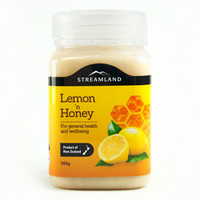新溪岛（streamland）柠檬蜂蜜500g/瓶 天然新西兰蜂蜜 可制作柠檬蜂蜜柚子茶 新西兰进口