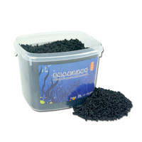 LIYU 俪鱼 净水柱状活性炭 鱼缸过滤材料 2L桶装 吸附 去色 除味 含网袋2个