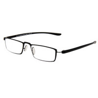 恋上（LianSan）老花镜 男女款便携全框时尚高清树脂镜片眼镜 L5018 黑色 350度
