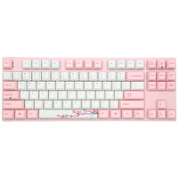 Varmilo 阿米洛 VA87 桜 87键 有线机械键盘 粉色 Cherry茶轴 无光