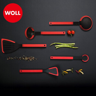 WOLL WOLL硅胶5件套 厨房用具勺子铲子锅铲套装 SET001KU