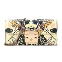 FURLA 芙拉 METROPOLIS 女士系列 米黄色多色拼色皮革单肩斜挎包 922772 E EP81 B26 TONI VANIGLIA