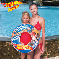 Bestway风火轮（Hotwheels）儿童游泳圈婴儿救生圈宝宝腋下充气泳圈自驾游装备（适合3-6岁儿童） 93401