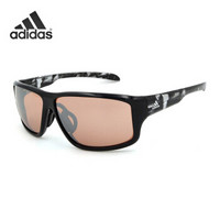 阿迪达斯 adidas 运动功能镜 男女款太阳镜 骑行登山户外眼镜 ad424/01 LST光稳定技术 6061 黑白色镜腿