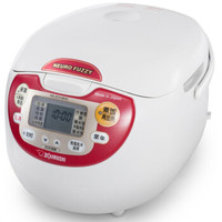 象印（ZOJIRUSHI）日本原装进口微电脑多功能液晶电饭煲电饭锅NS-ZCH18HC-RA