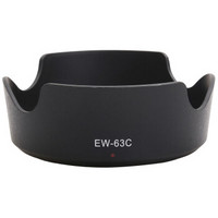 Earlymen 早行客 佳能EW-63C遮光罩 卡扣式 可反扣 适用于佳能800D 700D 750D 100D 200D等18-55 STM镜头