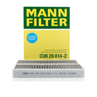 曼牌滤清器 曼牌（MANNFILTER）活性炭空调滤清器空调滤芯格CUK26014-2东风标致308308S新408508