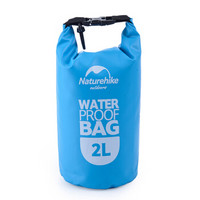 挪客Naturehike 户外运动 收纳用品手机衣物品防水游泳包漂流袋 2L 天蓝色