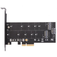 索厉(Suoli) M.2 NVME SSD NGFF转PCIE3.0×4转接扩展卡MKEY （M2-6）