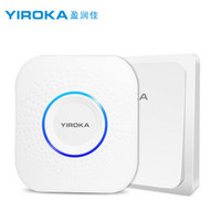 盈润佳（YIROKA）DQ-638 防水自发电门铃无线家用不用电池智能远距离电子遥控一拖一