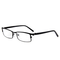 恋上（LianSan）老花镜男女 品牌全框休闲眼镜 树脂镜片远视老光镜 011 200度 雅黑